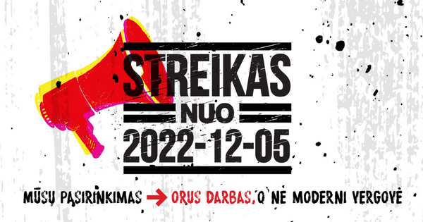 LVŽS Vilnius palaiko streikuojančius UAB „Vilniaus viešasis transportas“ darbuotojus